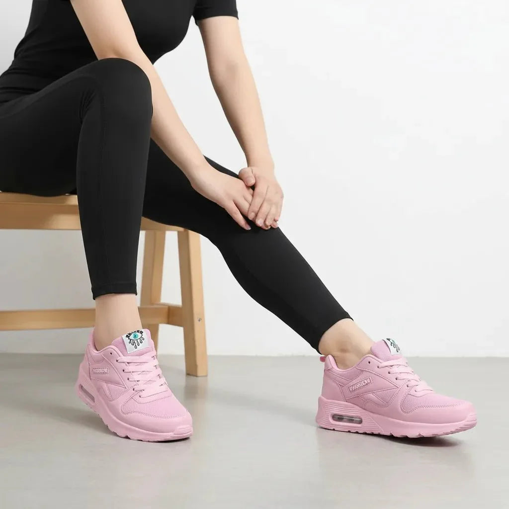 Women's Walking Women’s Cushioned Walkers – Breathable Mesh Sneakers