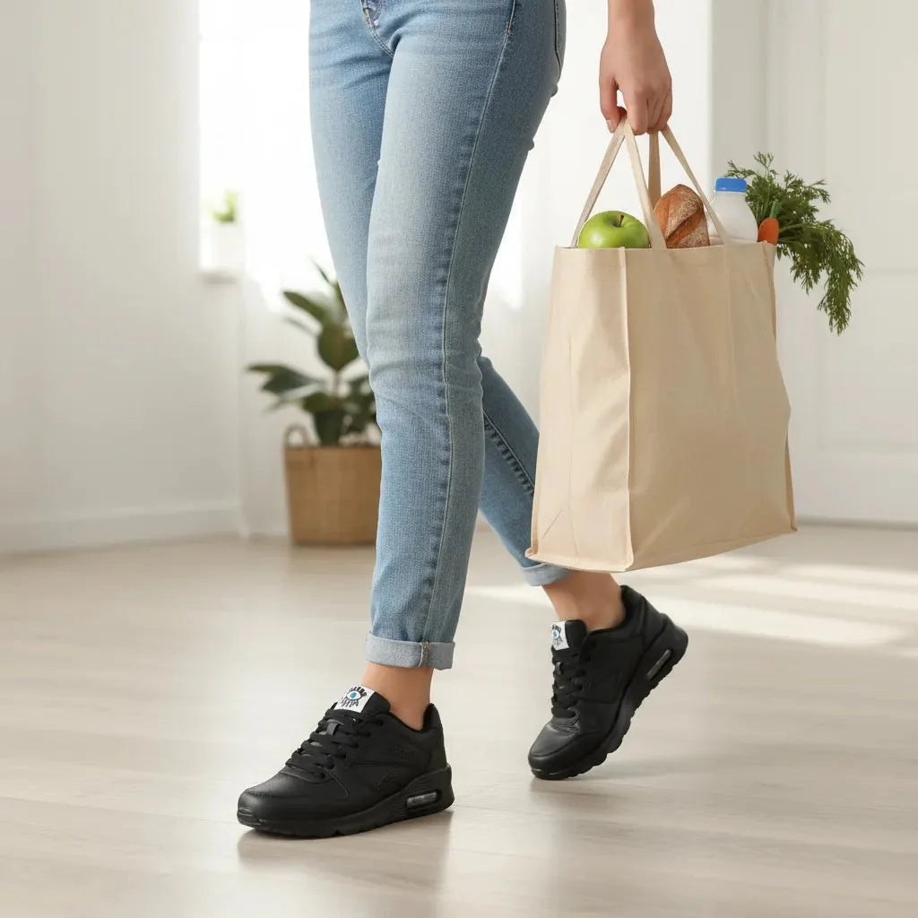 Women's Walking Women’s Cushioned Walkers – Breathable Mesh Sneakers