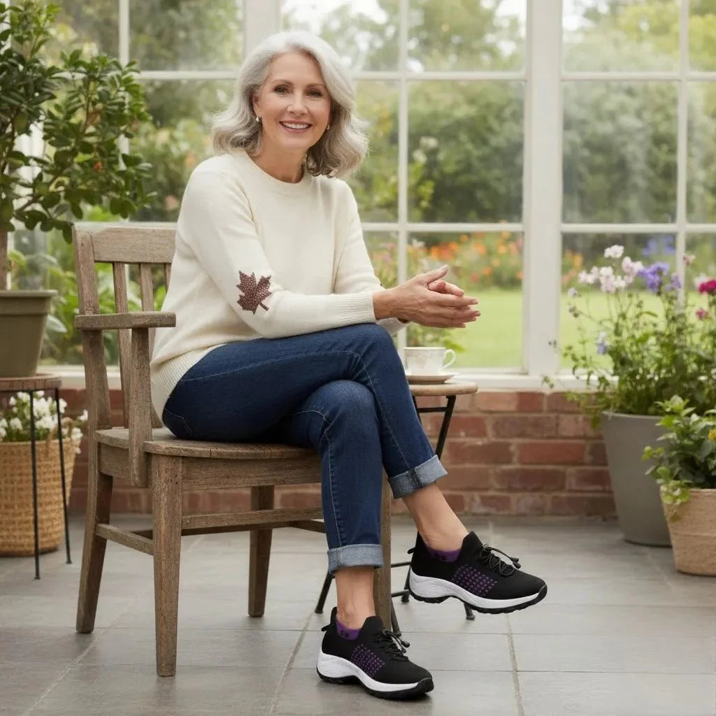 Women’s Orthopedic Trainers – Lightweight Walking Shoes