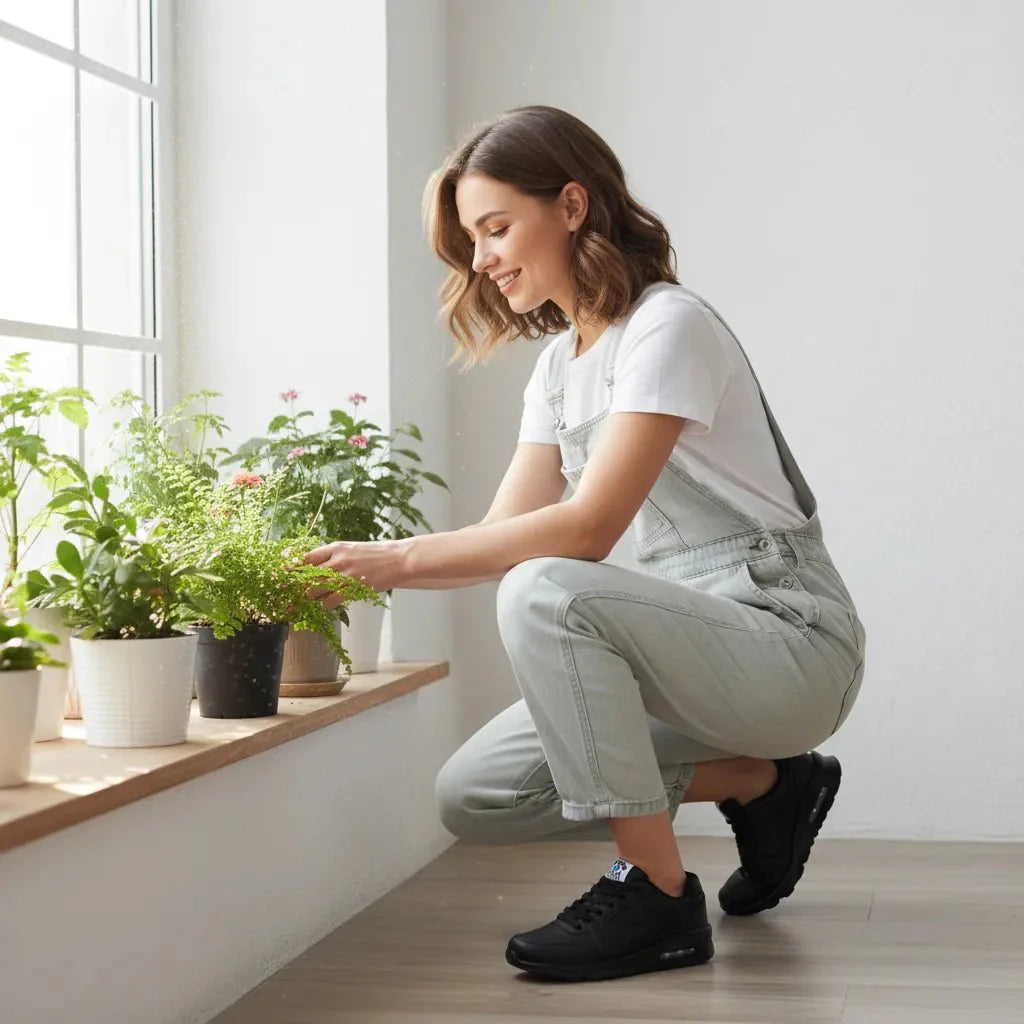 Women's Walking Women’s Cushioned Walkers – Breathable Mesh Sneakers