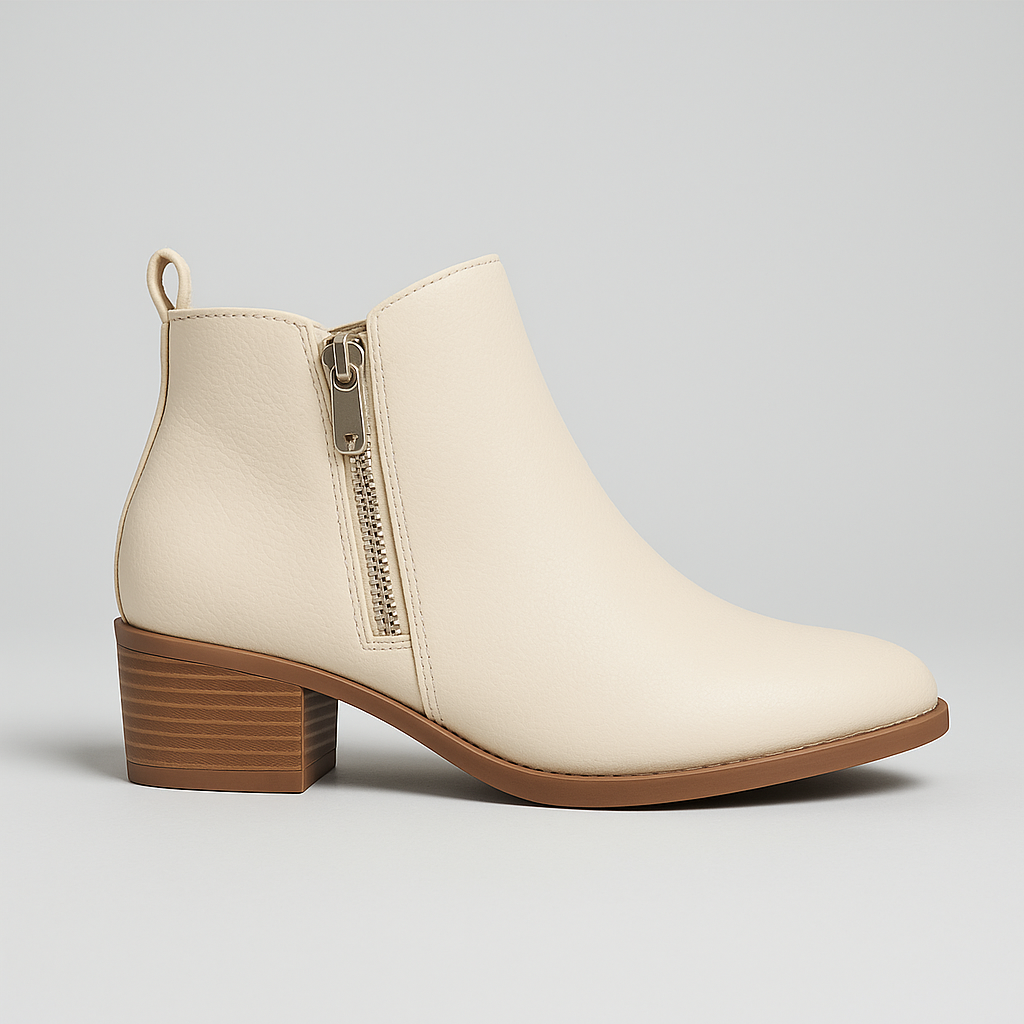 Women's Ankle Length Boots with side Zipper Cara Ldn