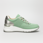 Women's lace up walking shoes with zip Cara Ldn