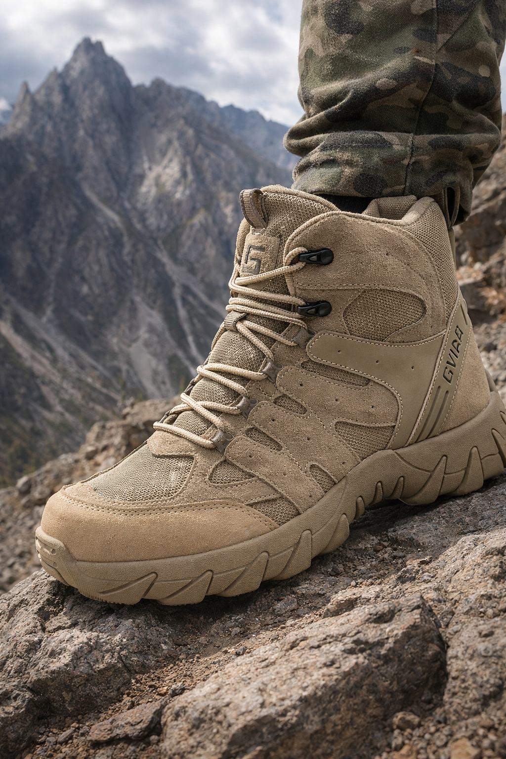 Men's Safety Work Boots - High Quality Kevlar Puncture-Resistant Site Shoes