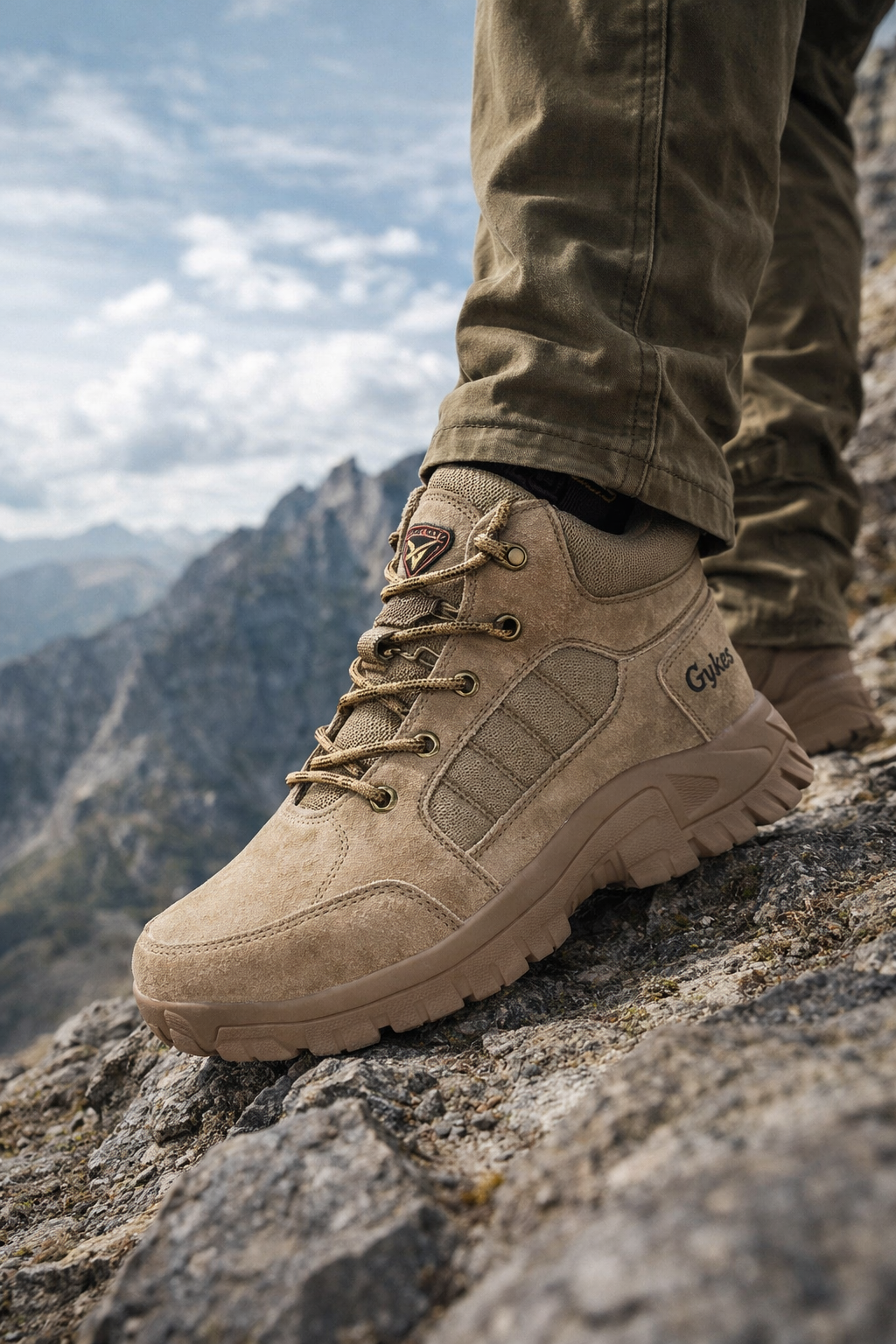 Men's Safety Work Boots - High Quality Kevlar Puncture-Resistant Site Shoes