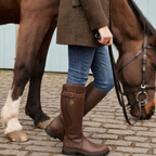 Women’s Waterproof Leather Winter Riding Boots
