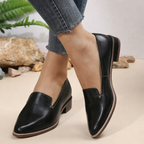 Women’s Slip-On Leather Loafers for Formal and Casual Wear