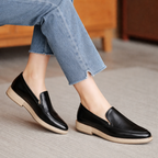 Women’s Slip-On Leather Loafers for Formal and Casual Wear