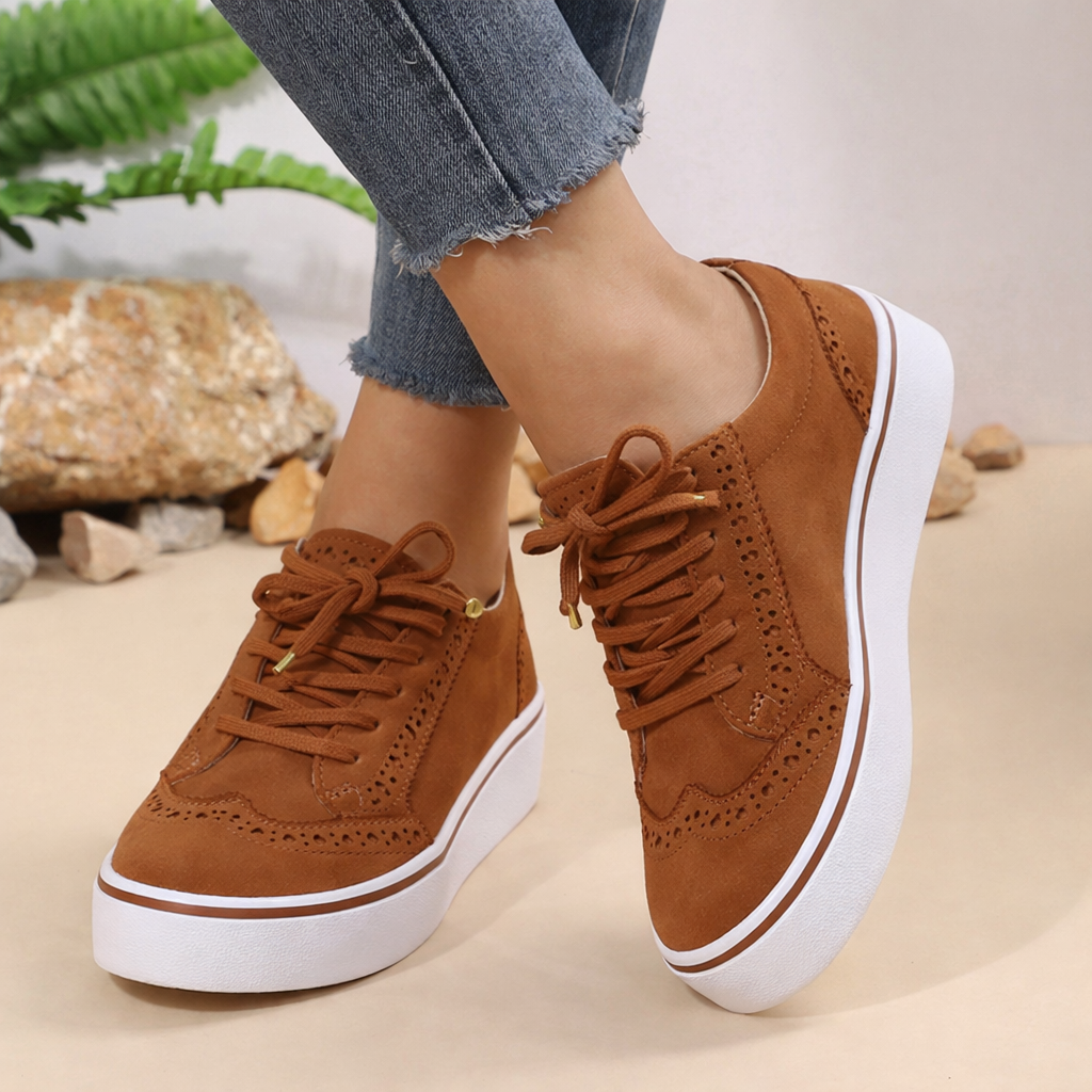 Women’s Orthopedic Everyday Casual Sneakers – Soft Cushioned Walking Shoes