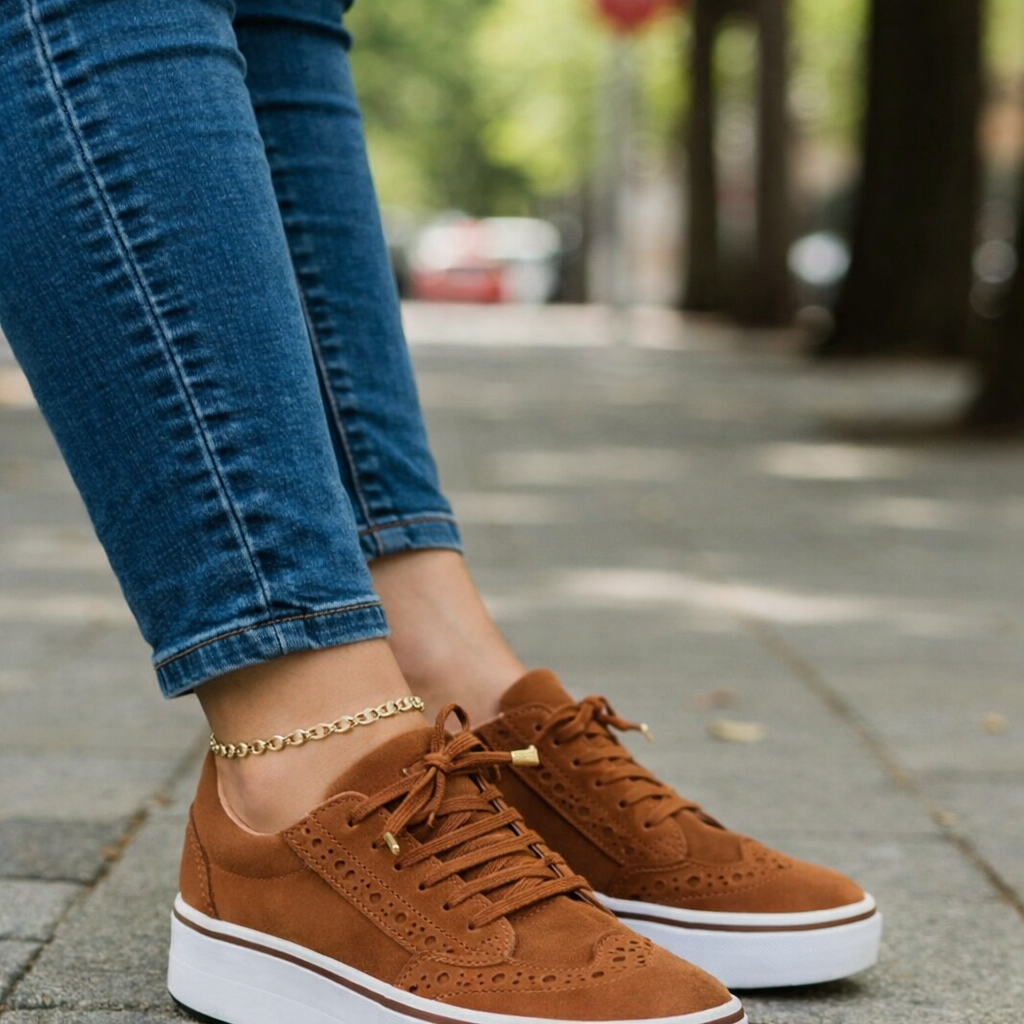 Women’s Orthopedic Everyday Casual Sneakers – Soft Cushioned Walking Shoes
