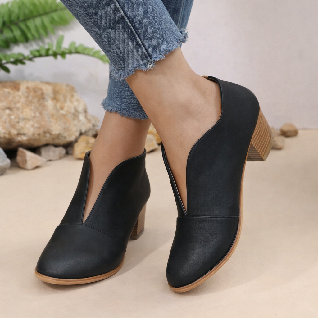 Women’s Block Heel Boots – Elegant Summer Formal Shoes