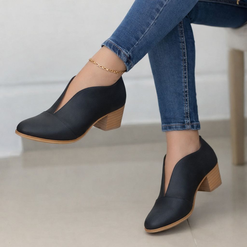 Women’s Block Heel Boots – Elegant Summer Formal Shoes