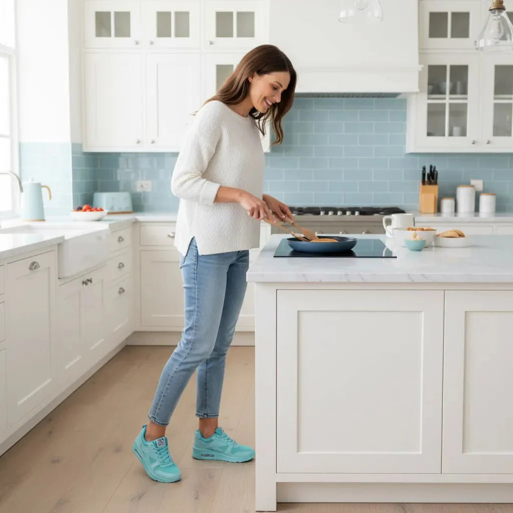 Women's Walking Women’s Cushioned Walkers – Breathable Mesh Sneakers