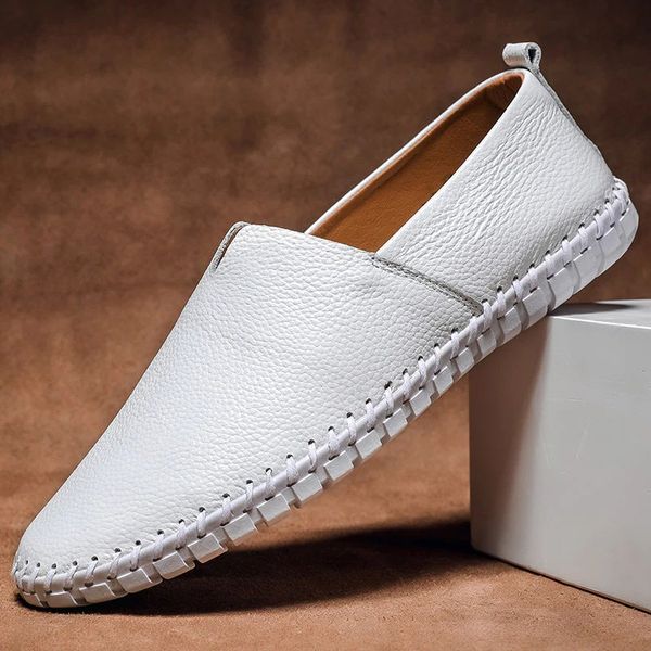 James | Comfortable Faux Leather Loafers for Men