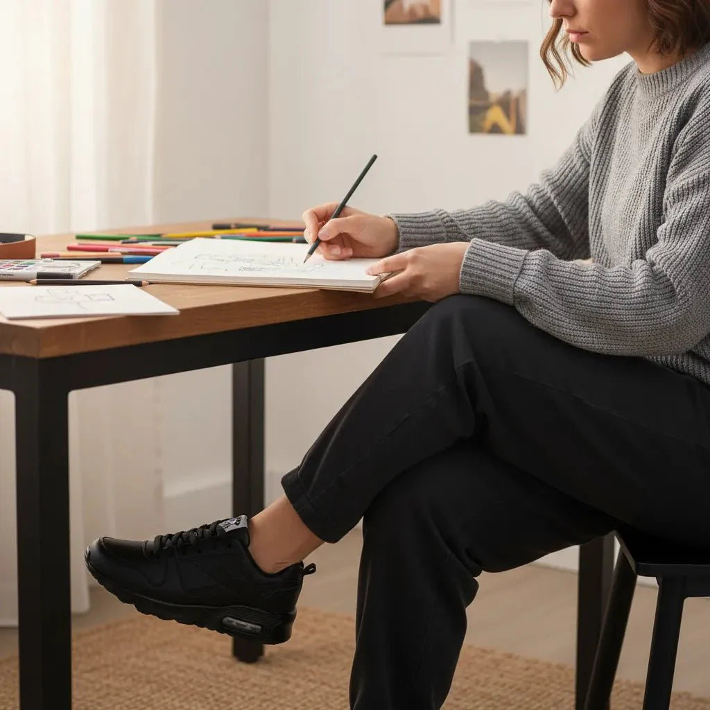 Women's Walking Women’s Cushioned Walkers – Breathable Mesh Sneakers