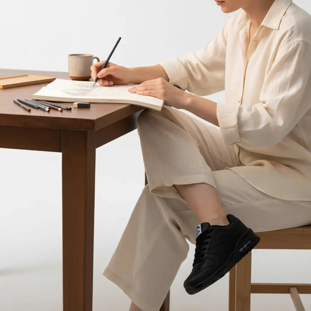 Women's Walking Women’s Cushioned Walkers – Breathable Mesh Sneakers