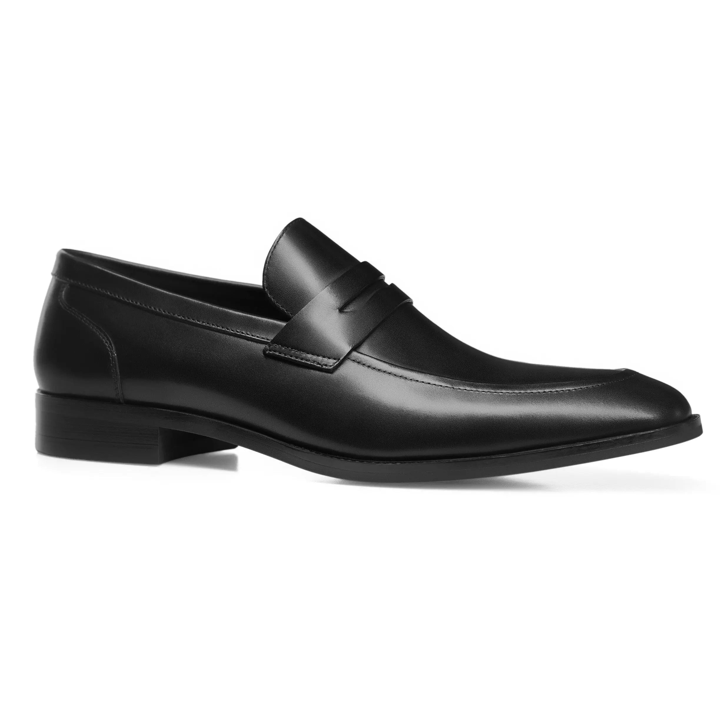 Men’s Leather Penny Loafers – Slip-On Formal and Casual Shoes