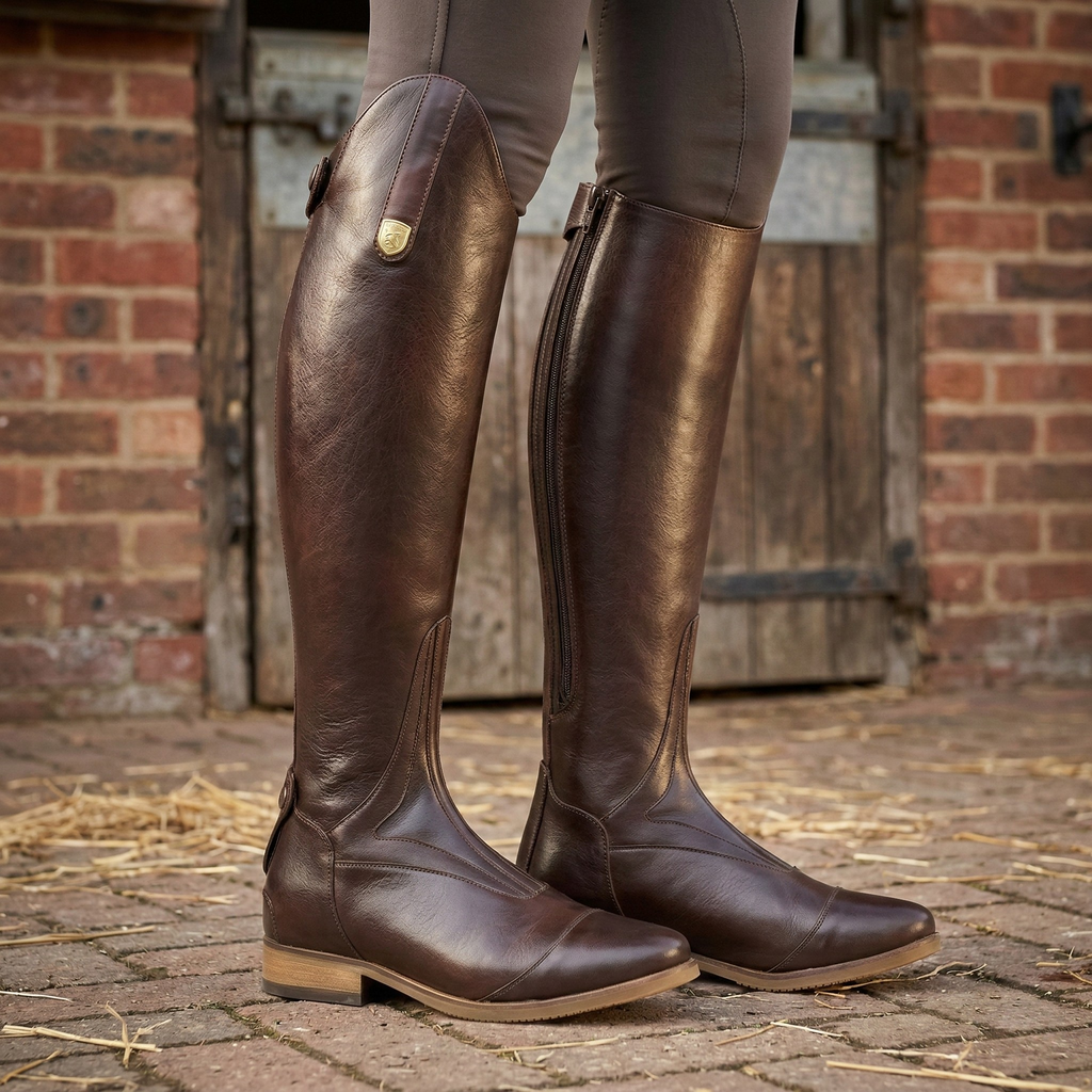 Bottes d'équitation premium pour femmes - Adultes