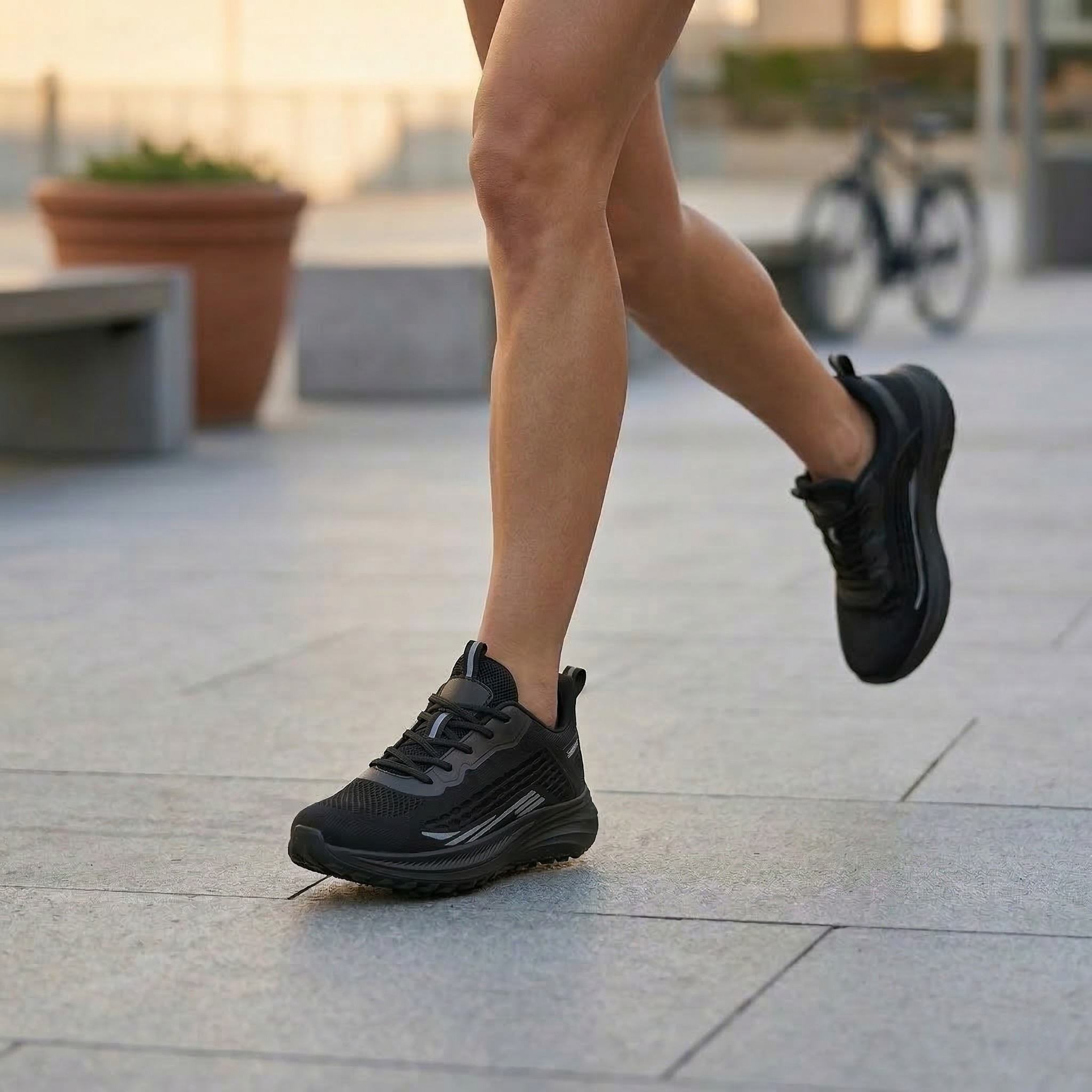 Chaussures de randonnée pour femmes - Baskets de marche au style soutenant