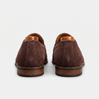 Men's Luxury Suede Loafers - Cowhide Penny Design Shoes