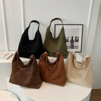 Suede Tote Bag – Stylish Everyday Handbag for Women