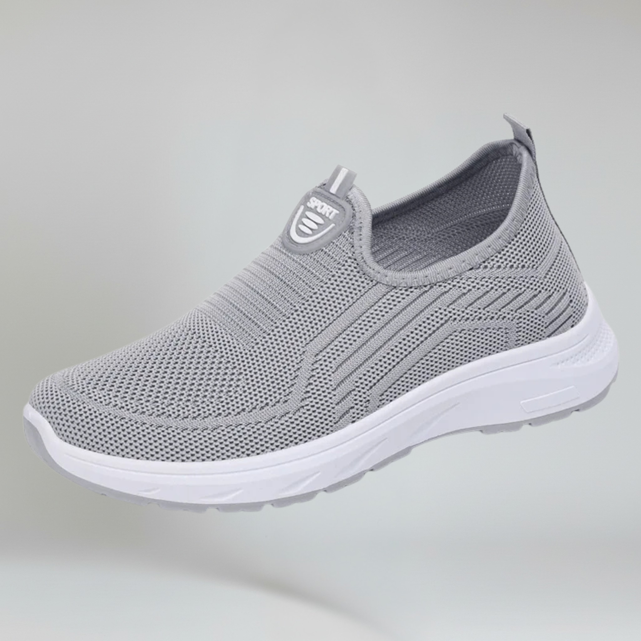Women's Lightweight Slip-On Sneakers - Soft Sole Casual Everyday Wear Shoes