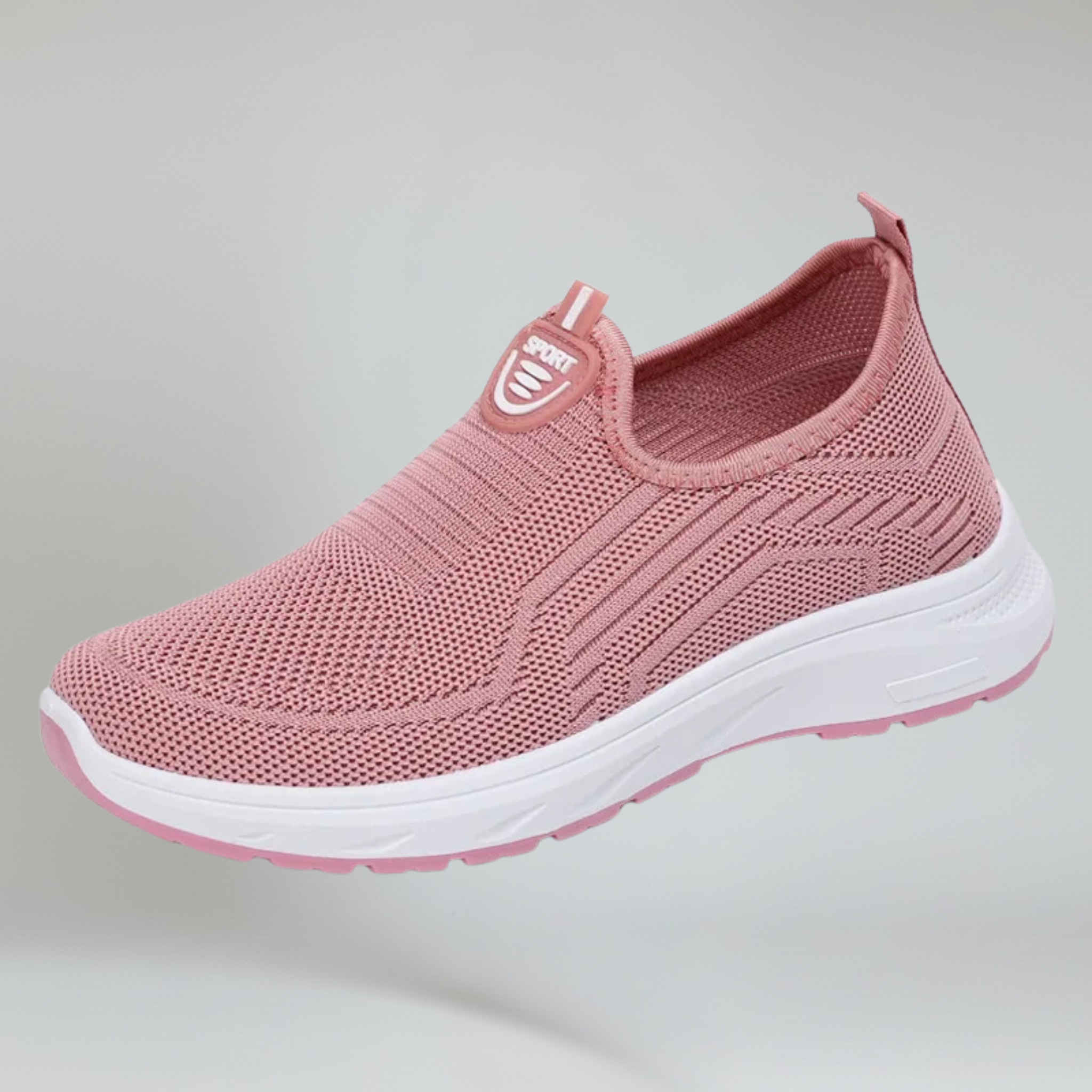 Women's Lightweight Slip-On Sneakers - Soft Sole Casual Everyday Wear Shoes