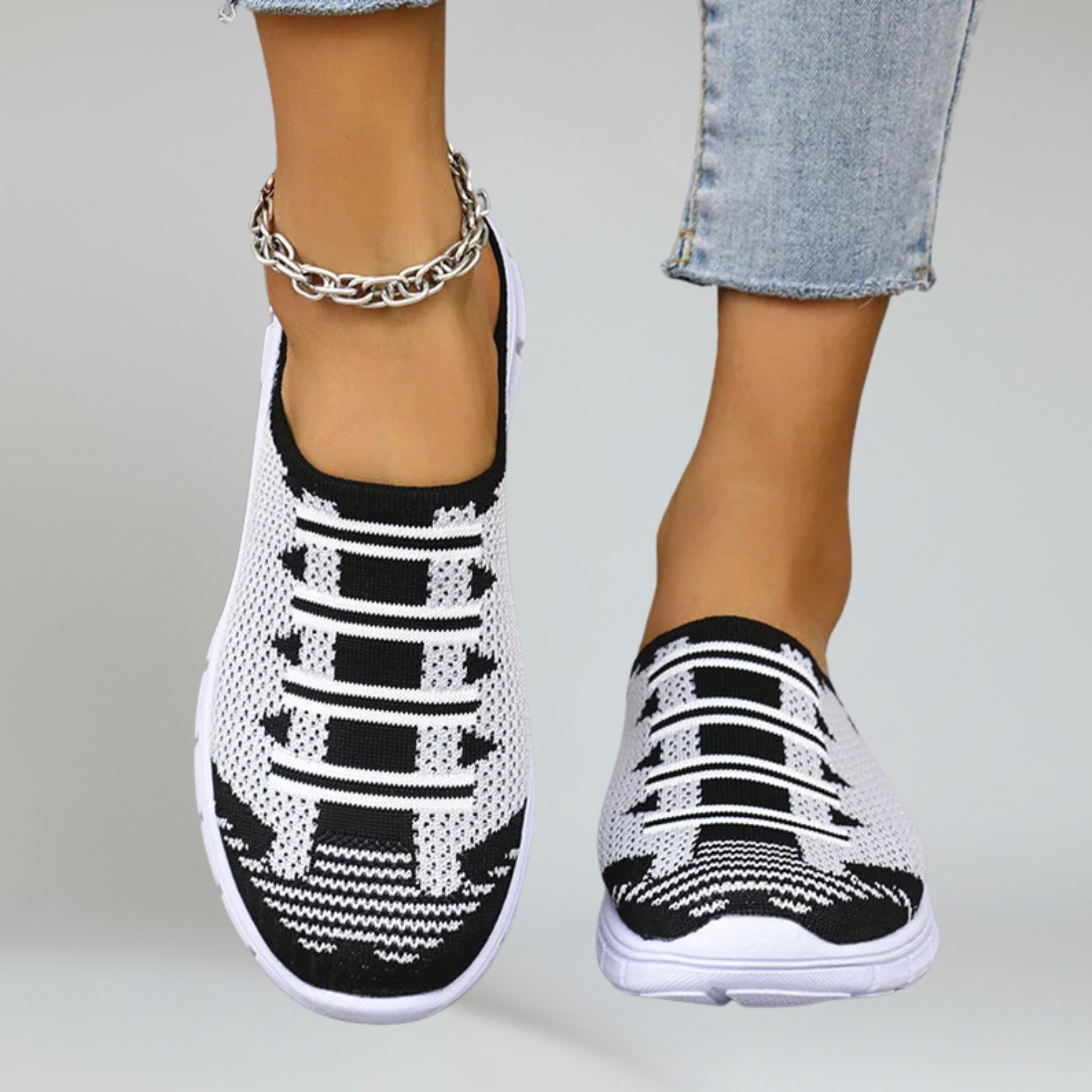 Women Breathable Slip-On Mules – Lightweight All-Day Comfort