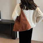 Suede Tote Bag – Stylish Everyday Handbag for Women