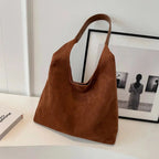 Suede Tote Bag – Stylish Everyday Handbag for Women