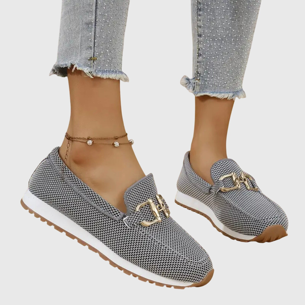 Women’s Orthopedic Loafers – Breathable Comfort Slip-On Shoes