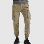 Men's Slim Fit Cargo Jogger Pants – Multi-Pocket Design