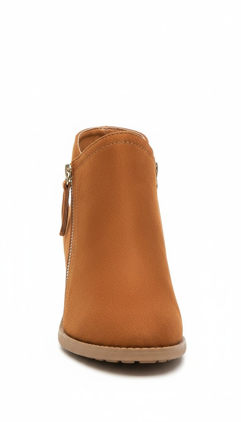 Women's Ankle Length Boots with side Zipper Cara Ldn