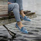 Women's Orthopedic Fringe Loafers - Closed Toe Slip On Cushion Sole