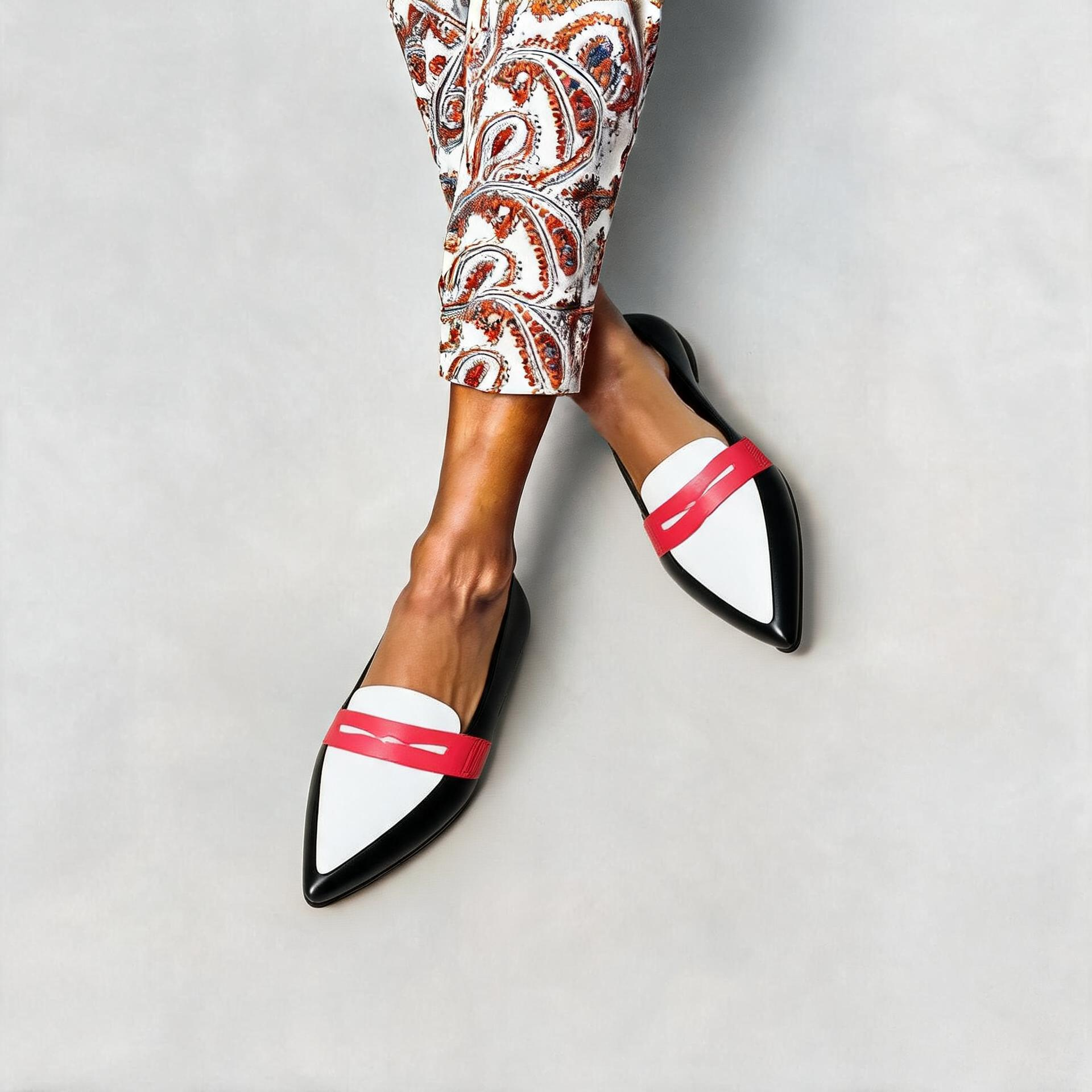 Women’s Orthopedic Casual Loafers - Arch Support Pointed Toe Dress Shoes