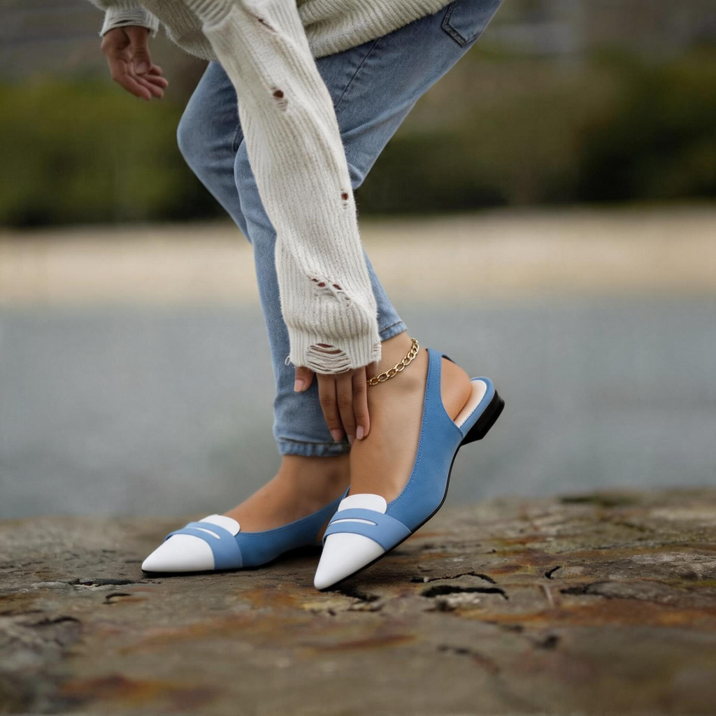 Women's Slip On Orthopedic Loafers – Lightweight Breathable Flat Shoes