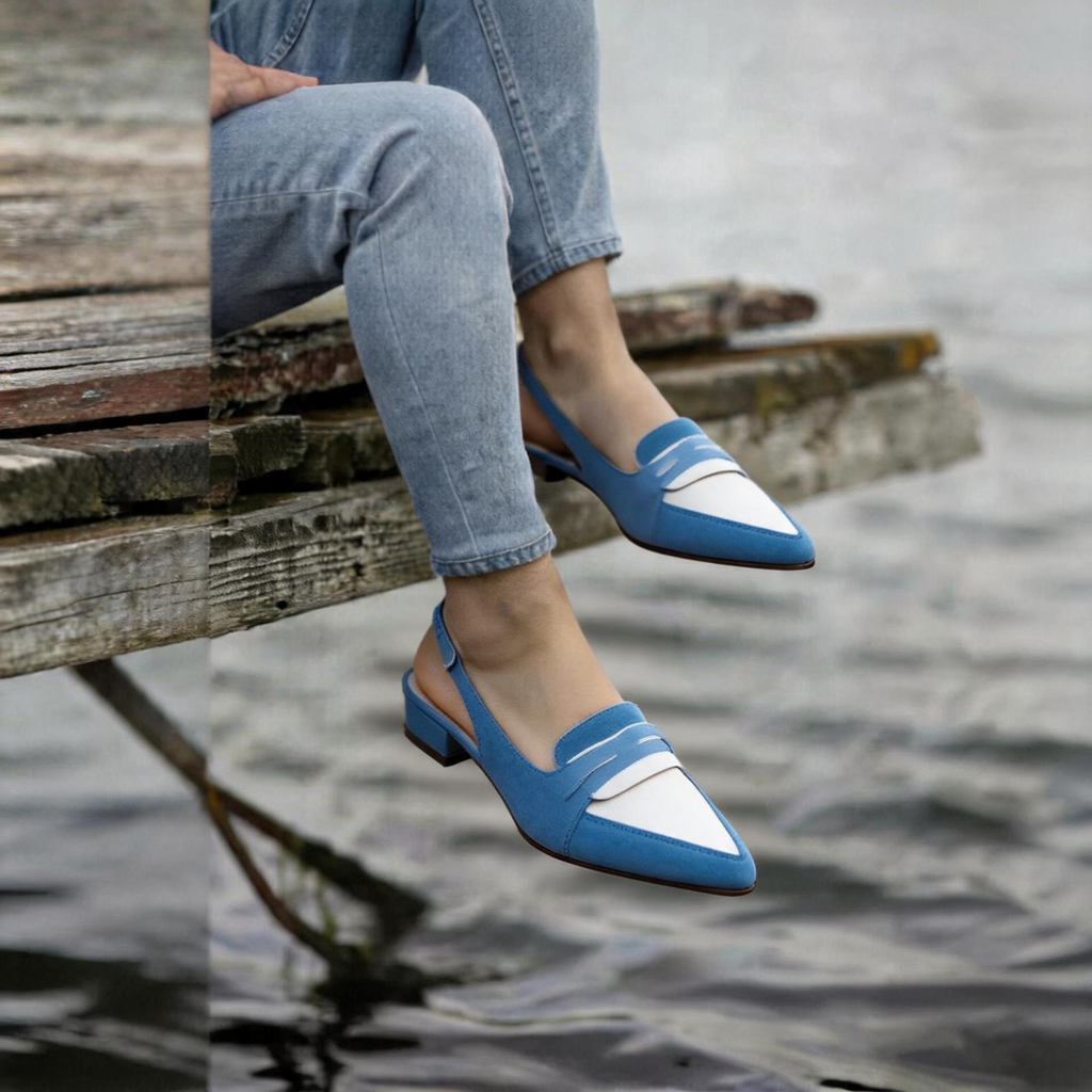Women's Slip On Orthopedic Loafers – Lightweight Breathable Flat Shoes