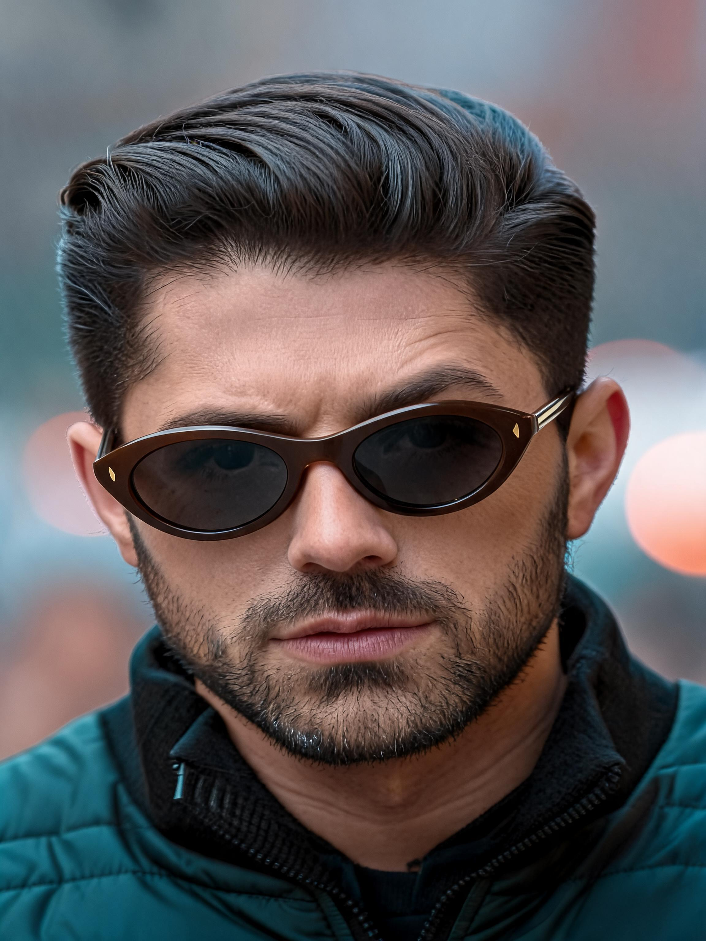 Unisex Polarized Sunglasses - Cat Eye Vintage Outdoor Shades