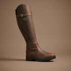 Bottes de équitation en cuir imperméables pour femmes