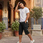 Cargo Shorts – Multi-Pocket Men Casual Design