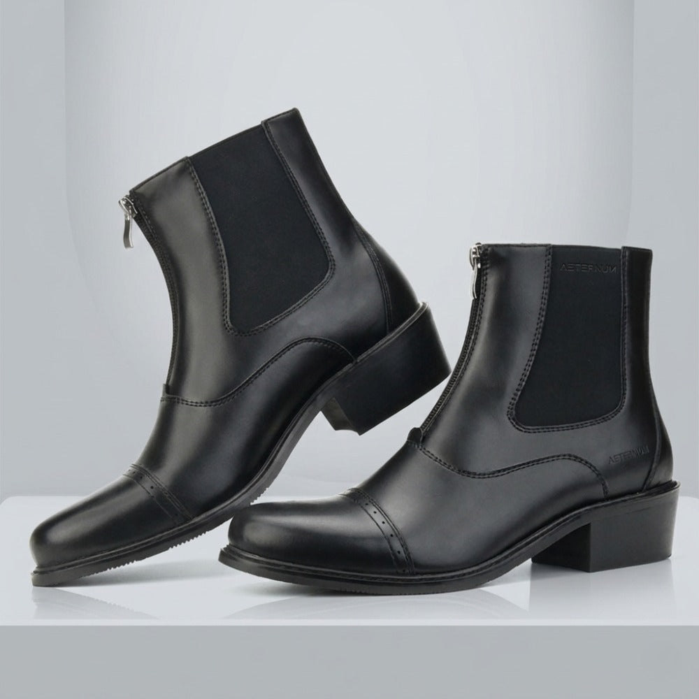 Bottes de équitation pour hommes - Bottes Chelsea élastiquées britanniques