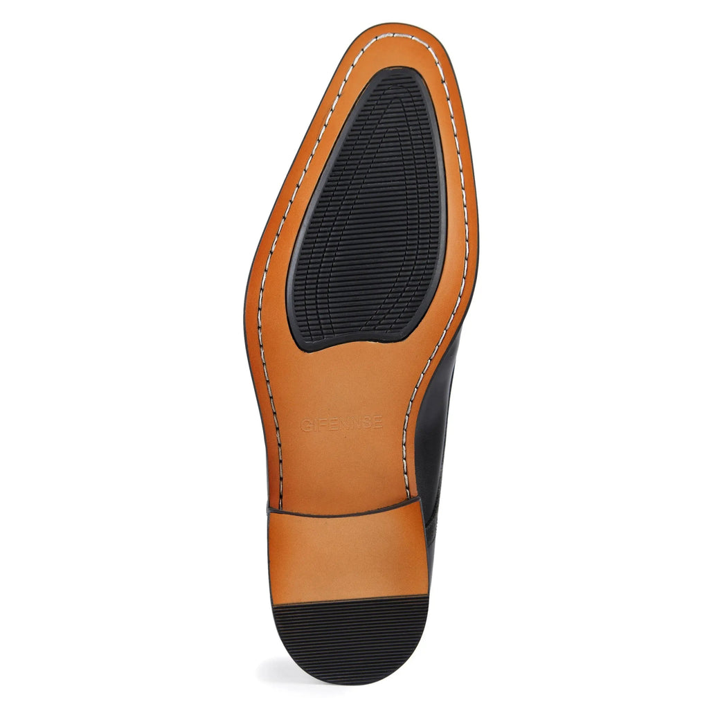 Men’s Leather Penny Loafers – Slip-On Formal and Casual Shoes