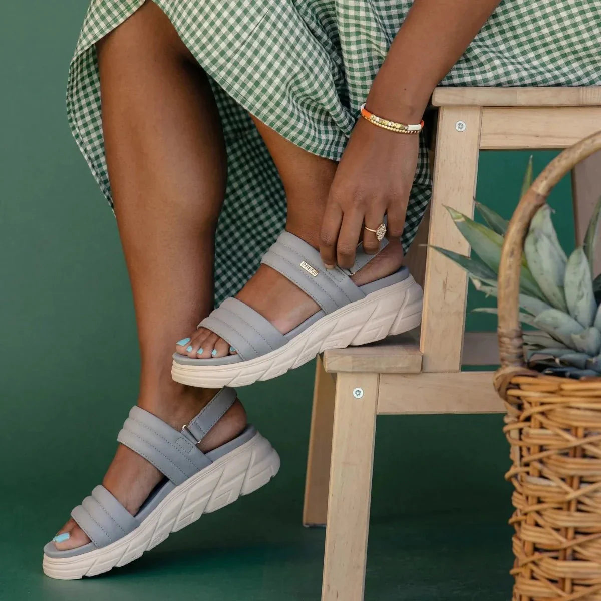 Women’s Orthopedic Roman Sandals – Platformed Sandals