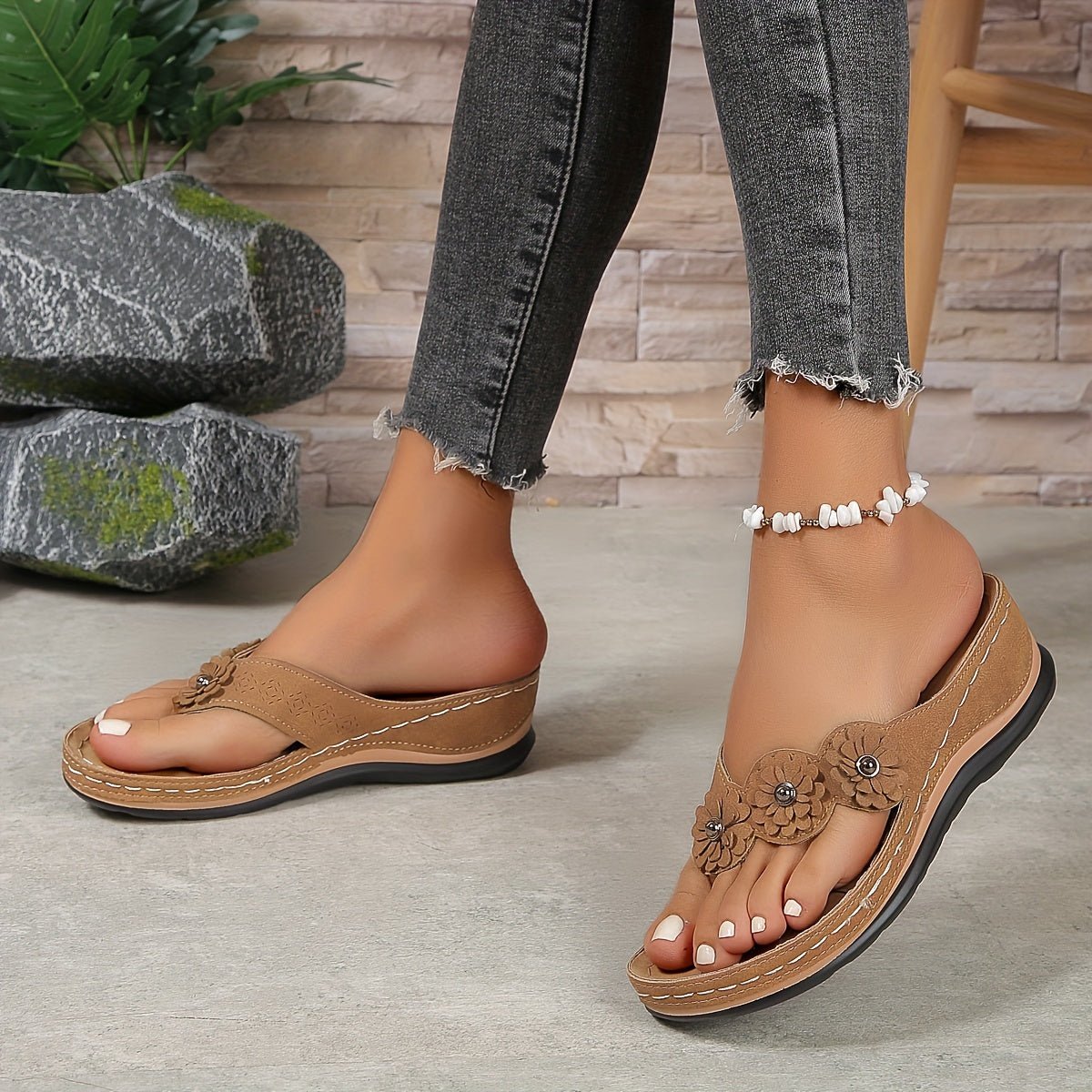 Orthopedic Style Comfort Sandals for Womens