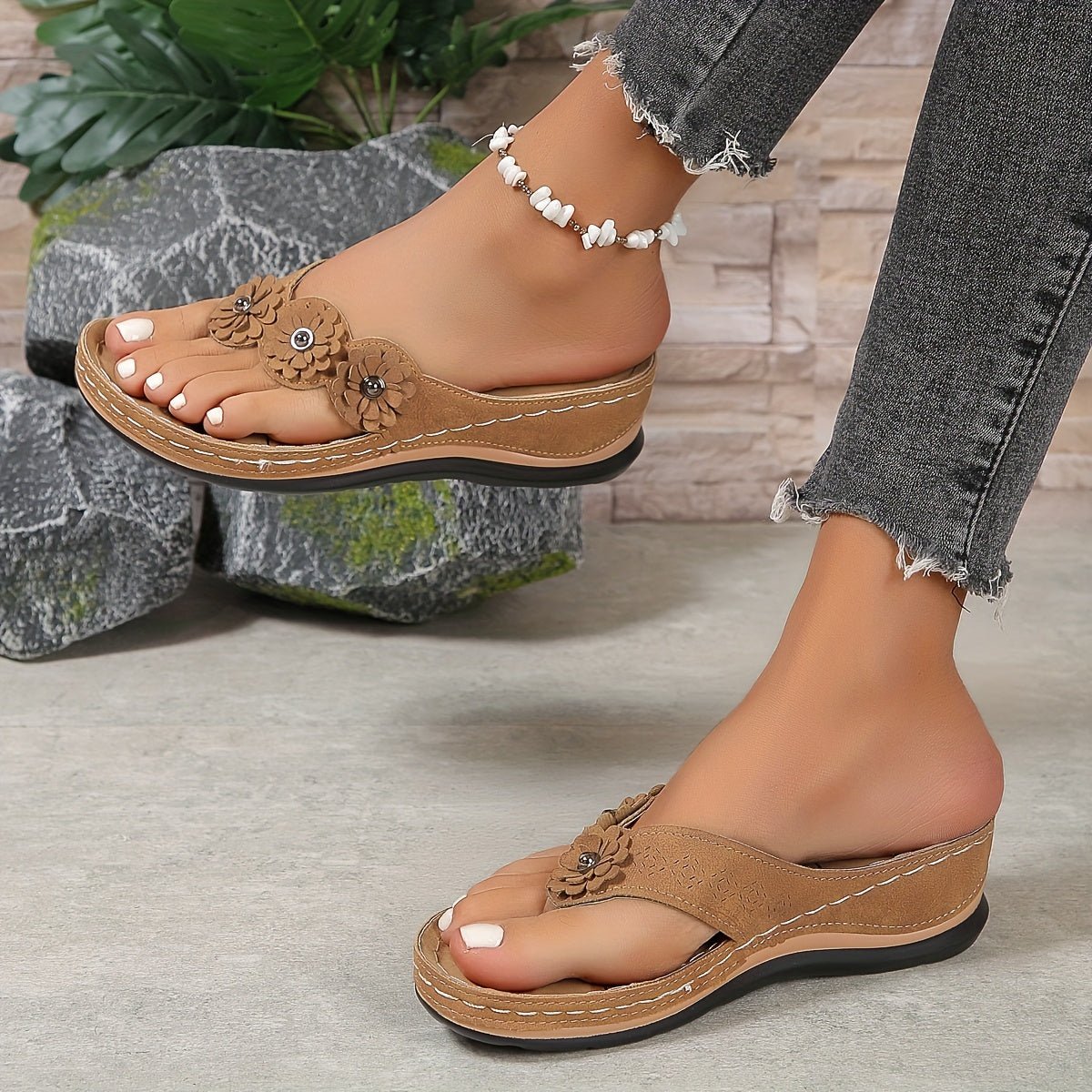 Orthopedic Style Comfort Sandals for Womens