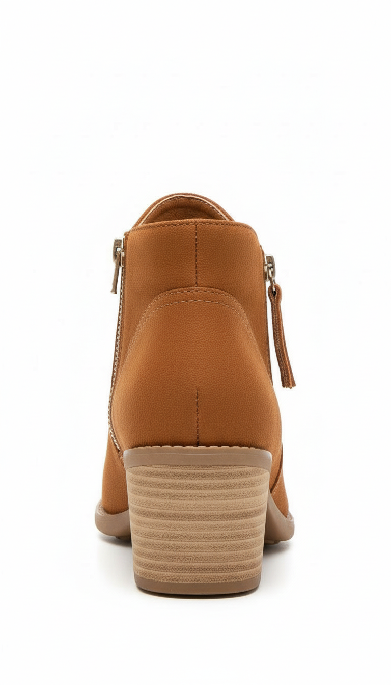 Women's Ankle Length Boots with side Zipper Cara Ldn