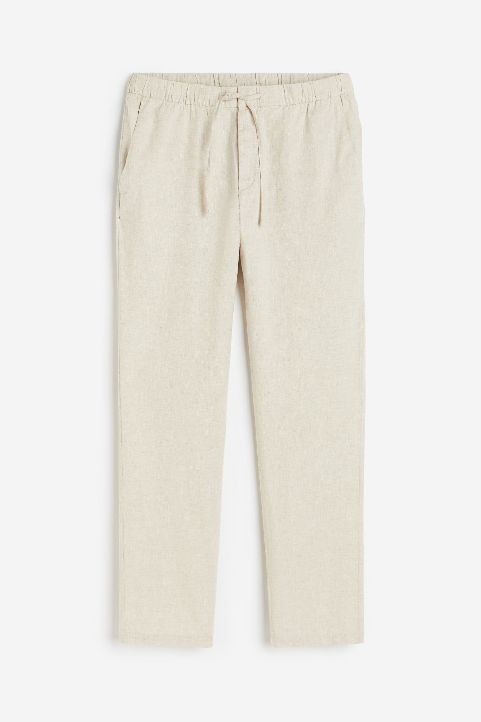 Men's Casual Trousers, Relaxed Fit Drawstring Trousers – Elasticated Waist