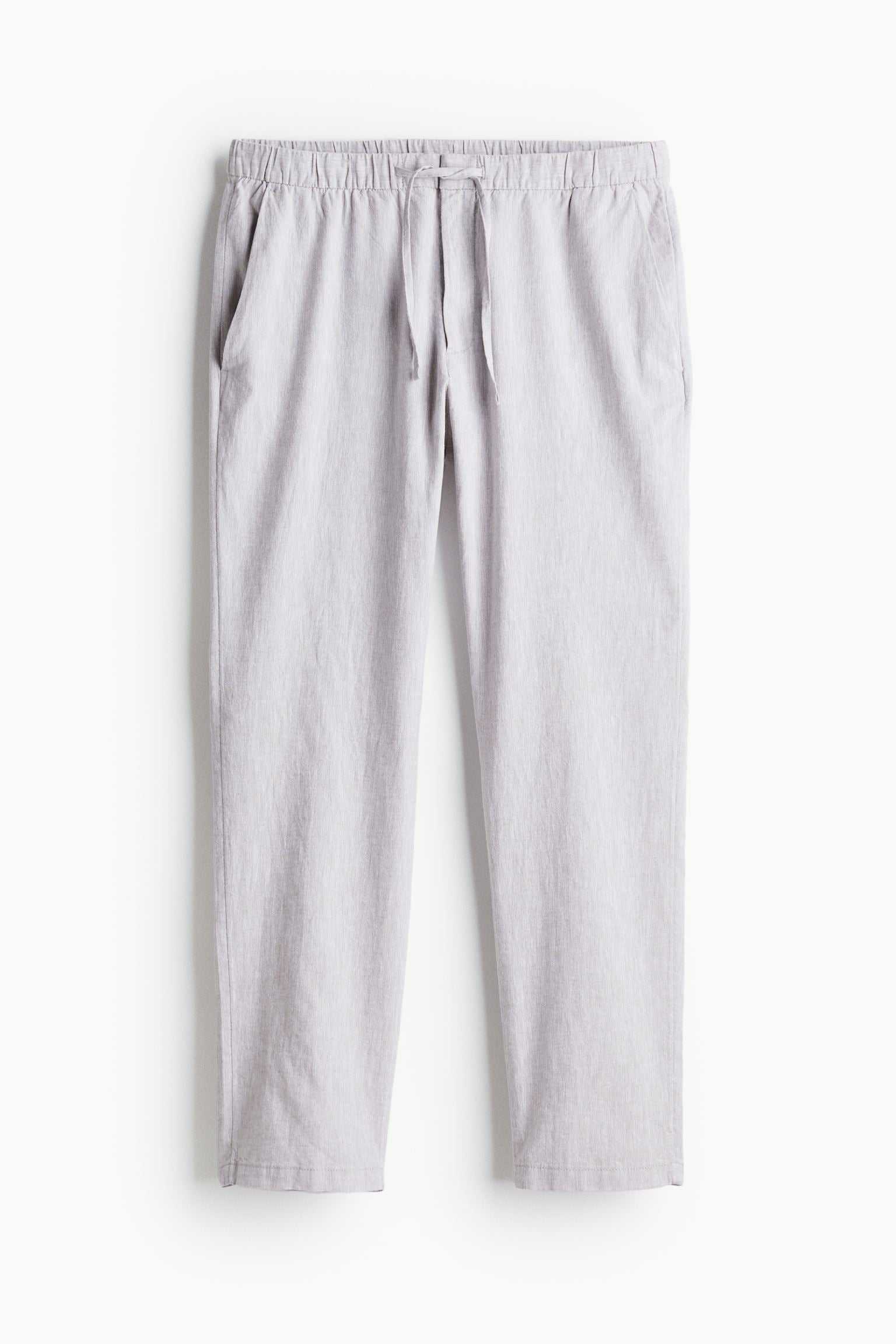 Men's Casual Trousers, Relaxed Fit Drawstring Trousers – Elasticated Waist