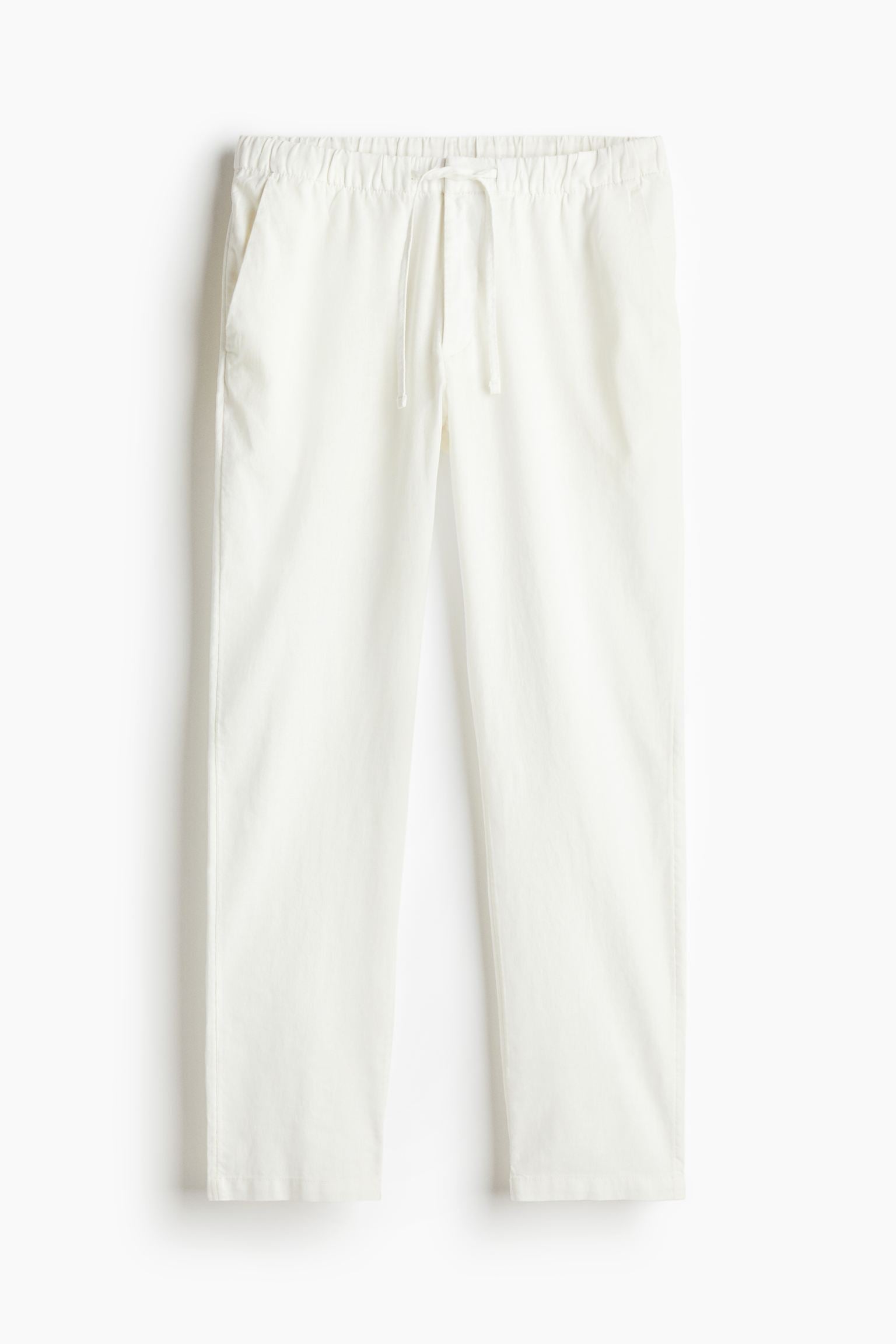 Men's Casual Trousers, Relaxed Fit Drawstring Trousers – Elasticated Waist