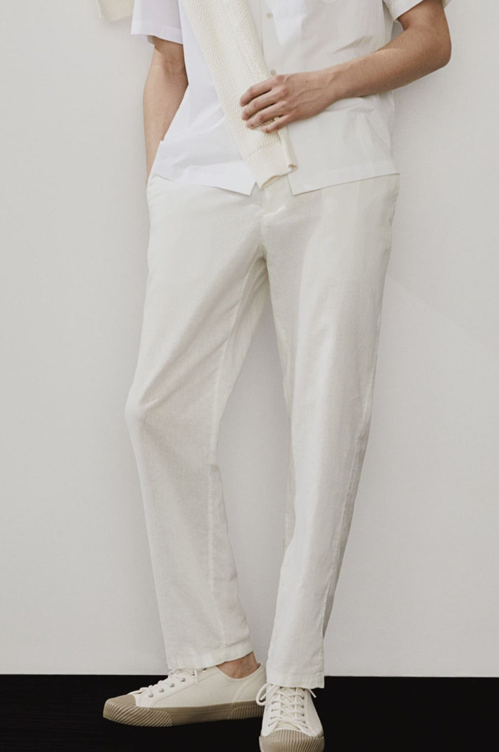Men's Casual Trousers, Relaxed Fit Drawstring Trousers – Elasticated Waist
