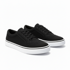 Women's Lace-Up trainers with white soles Cara Ldn